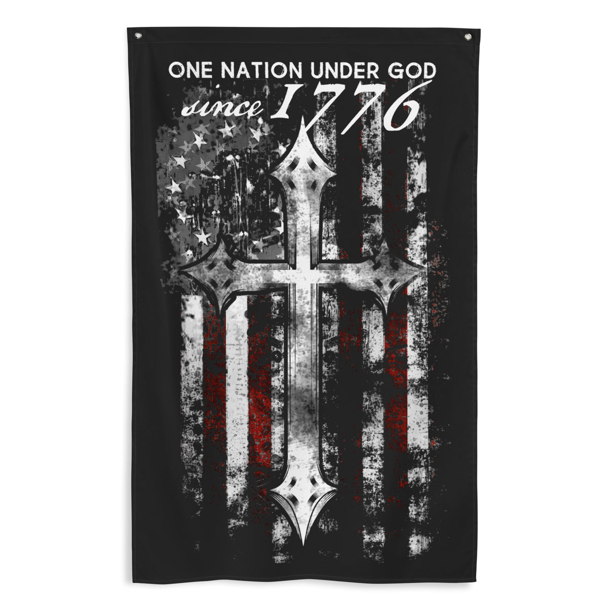 One Nation 1776 Wall Flag