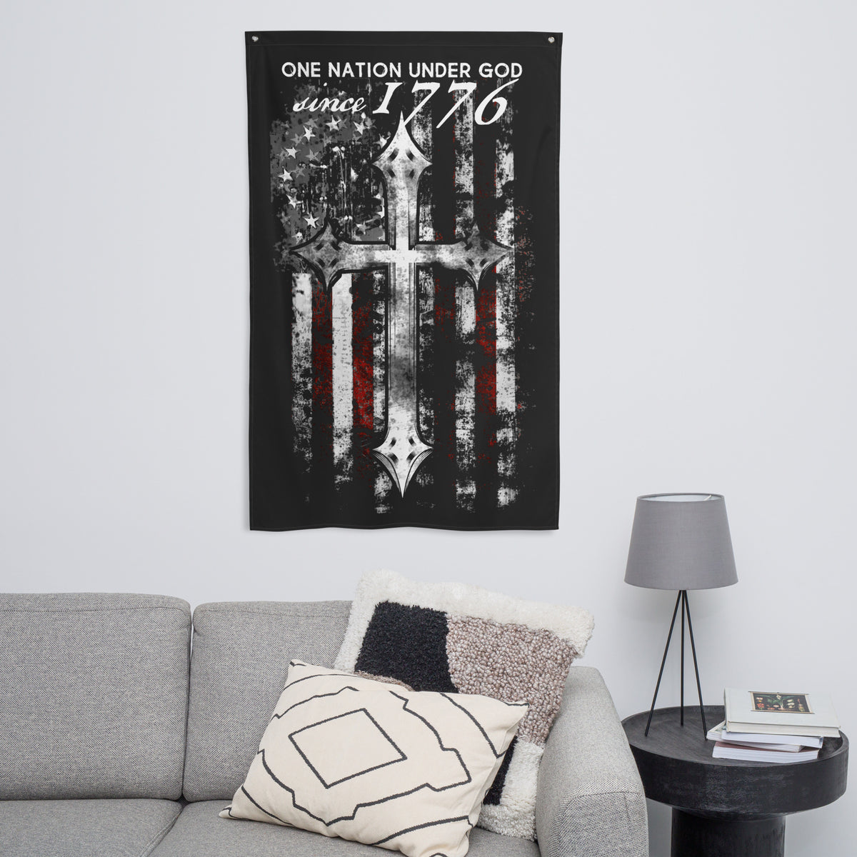 One Nation 1776 Wall Flag