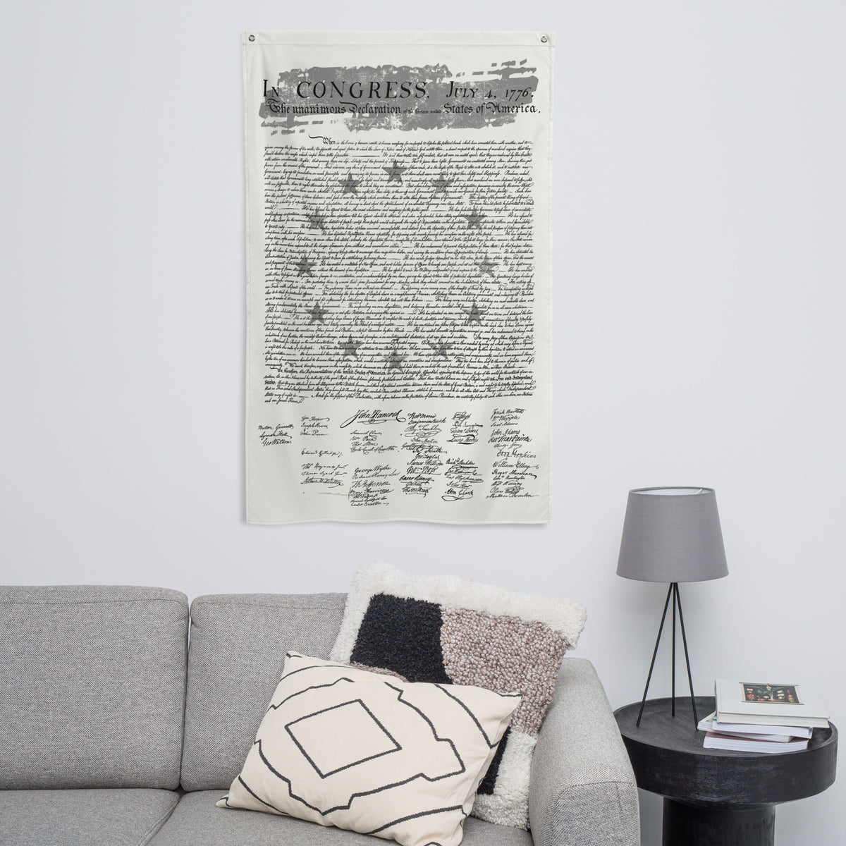 The Declaration Wall Flag