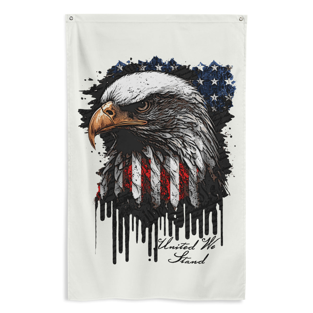 United We Stand Wall Flag