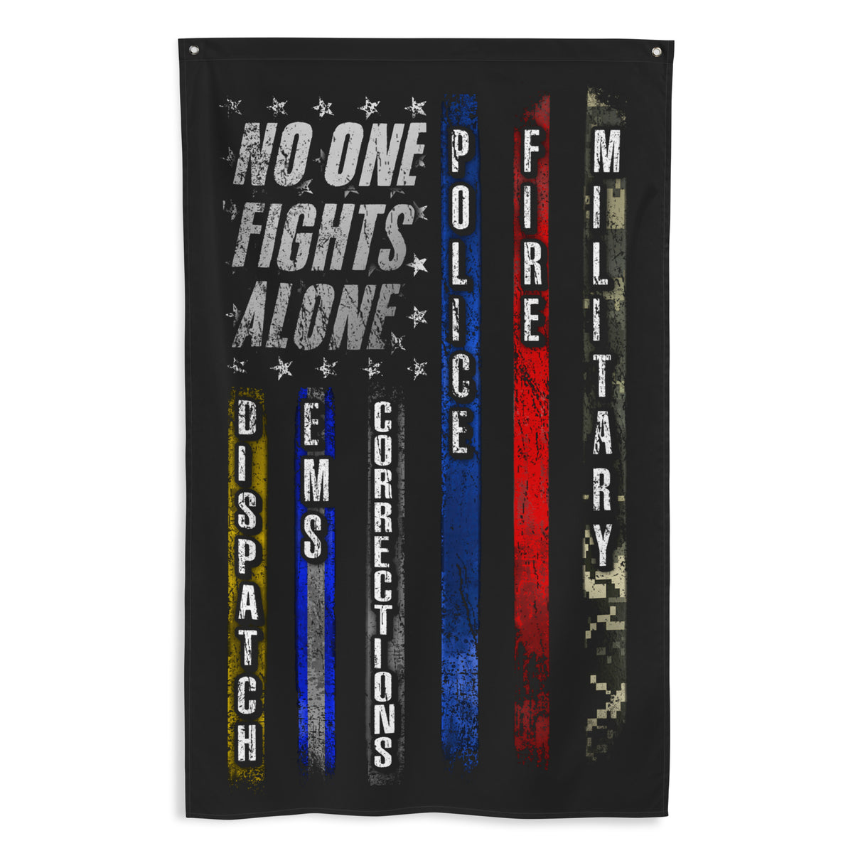 No One Fights Alone Original Wall Flag