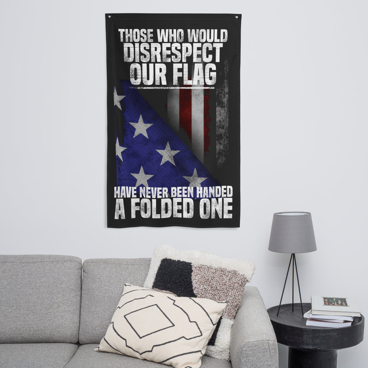 Folded Flag Wall Flag