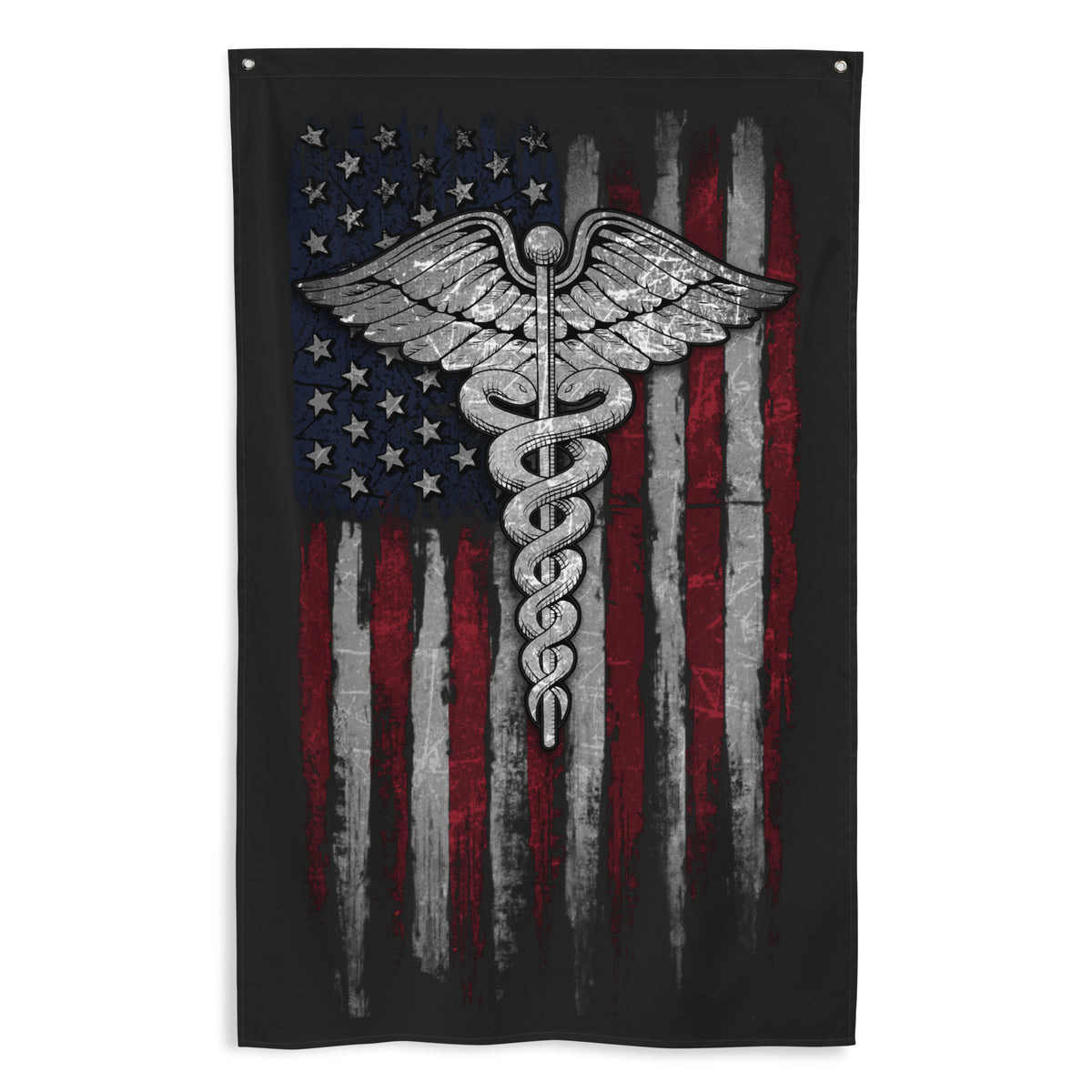 Nurse American Flag Wall Flag