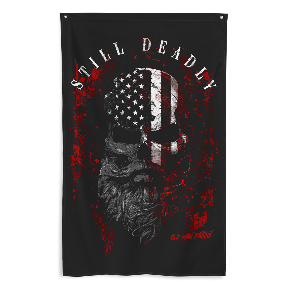 Old Man: Still Deadly Wall Flag