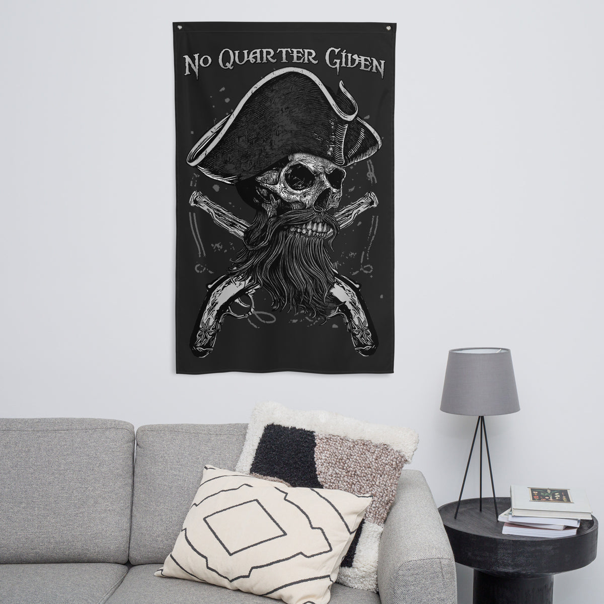 No Quarter Given Wall Flag