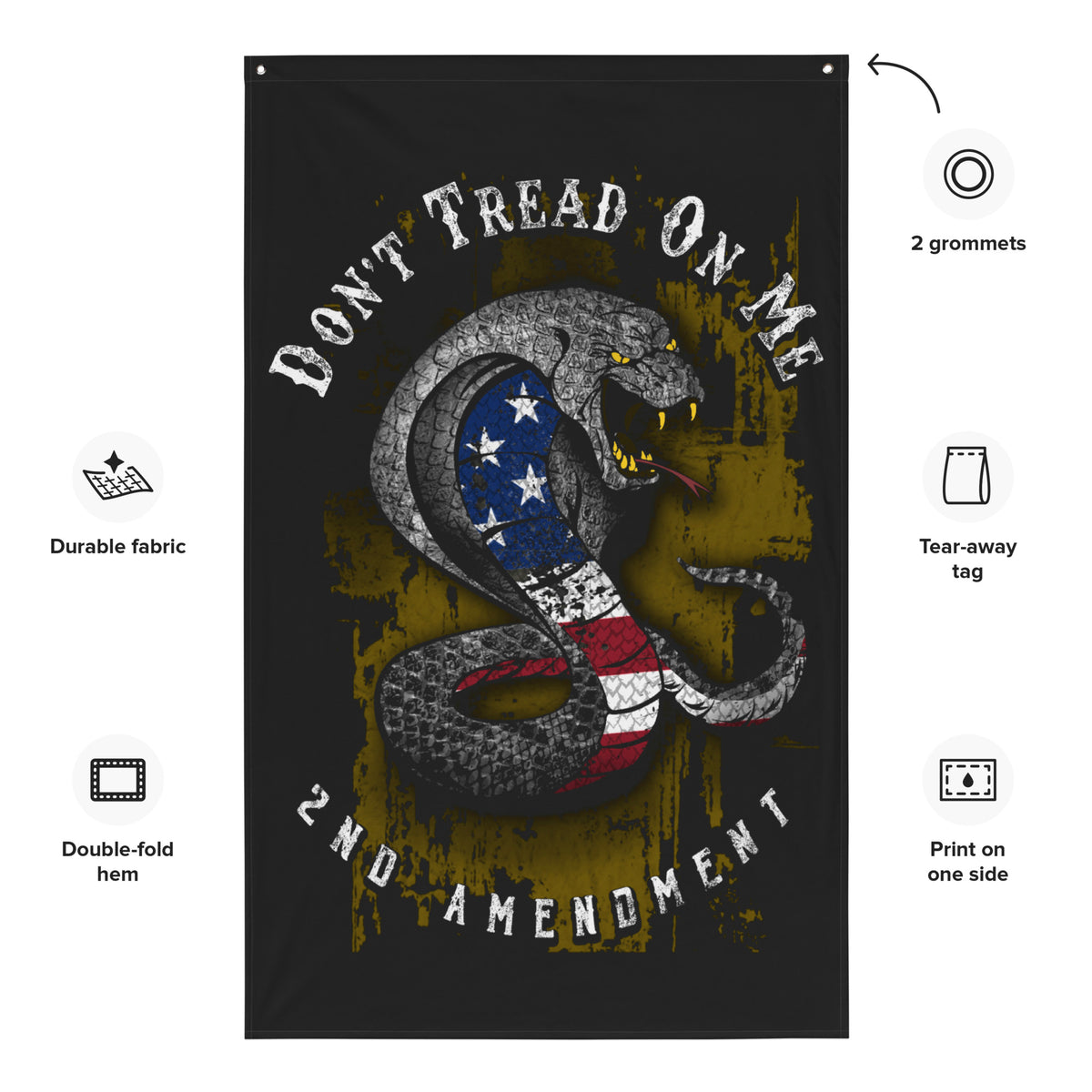 Don't Tread On Me Wall Flag