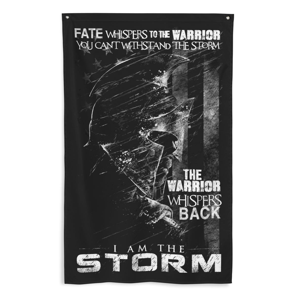 I Am The Storm Wall Flag