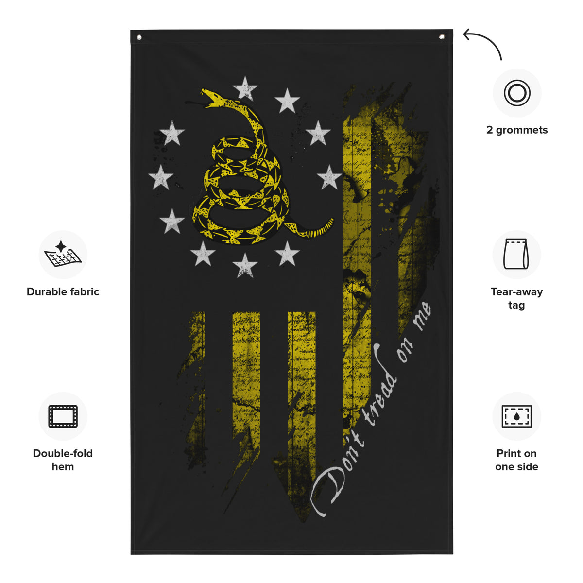 Don&#39;t Tread On Betsy Ross Wall Flag