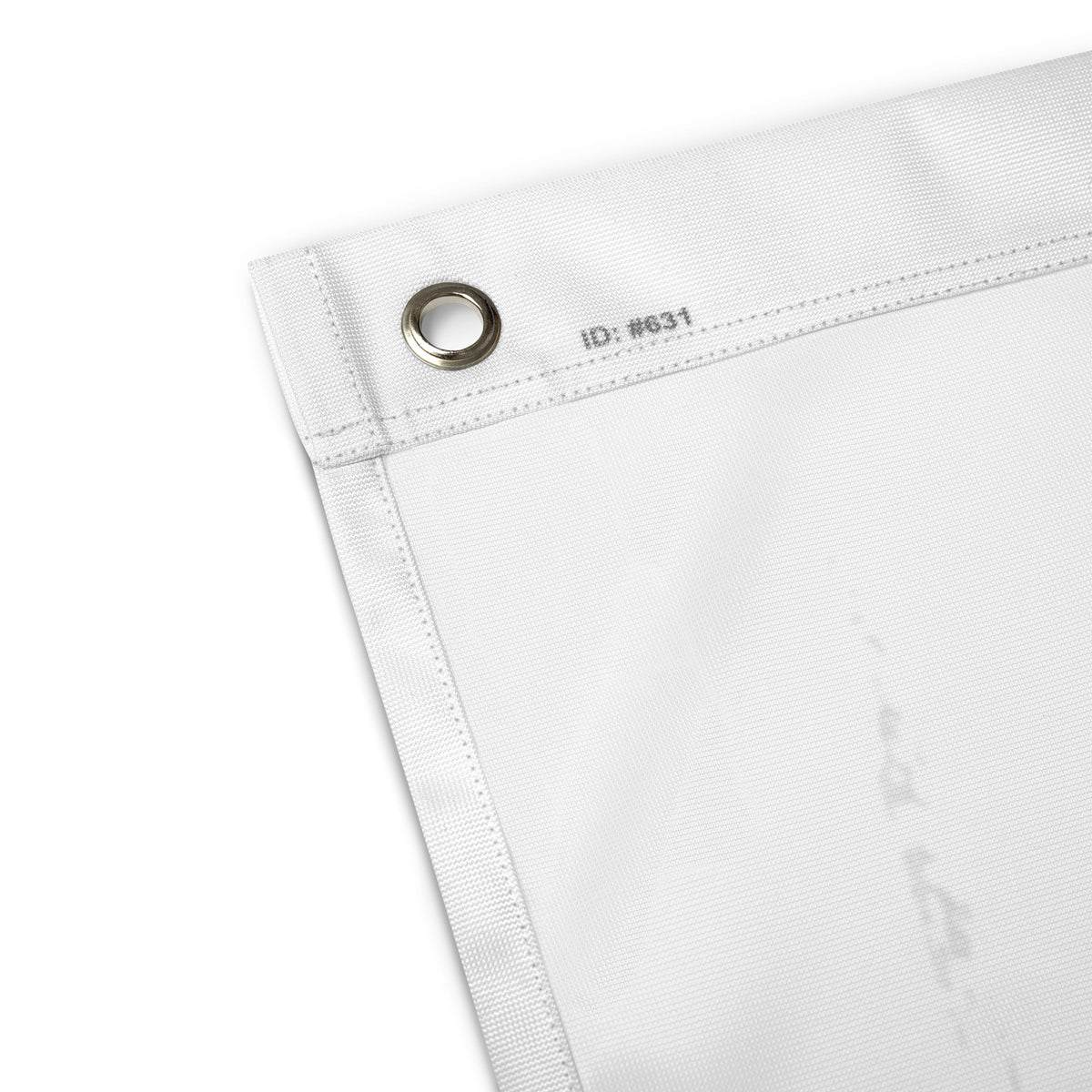 White Out American Flag Wall Flag