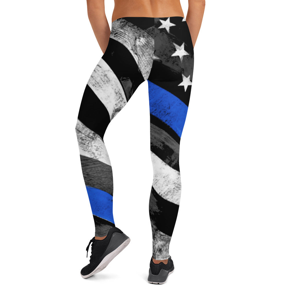 Thin Blue Line Leggings