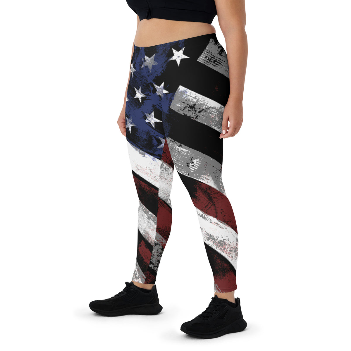 American Flag Leggings