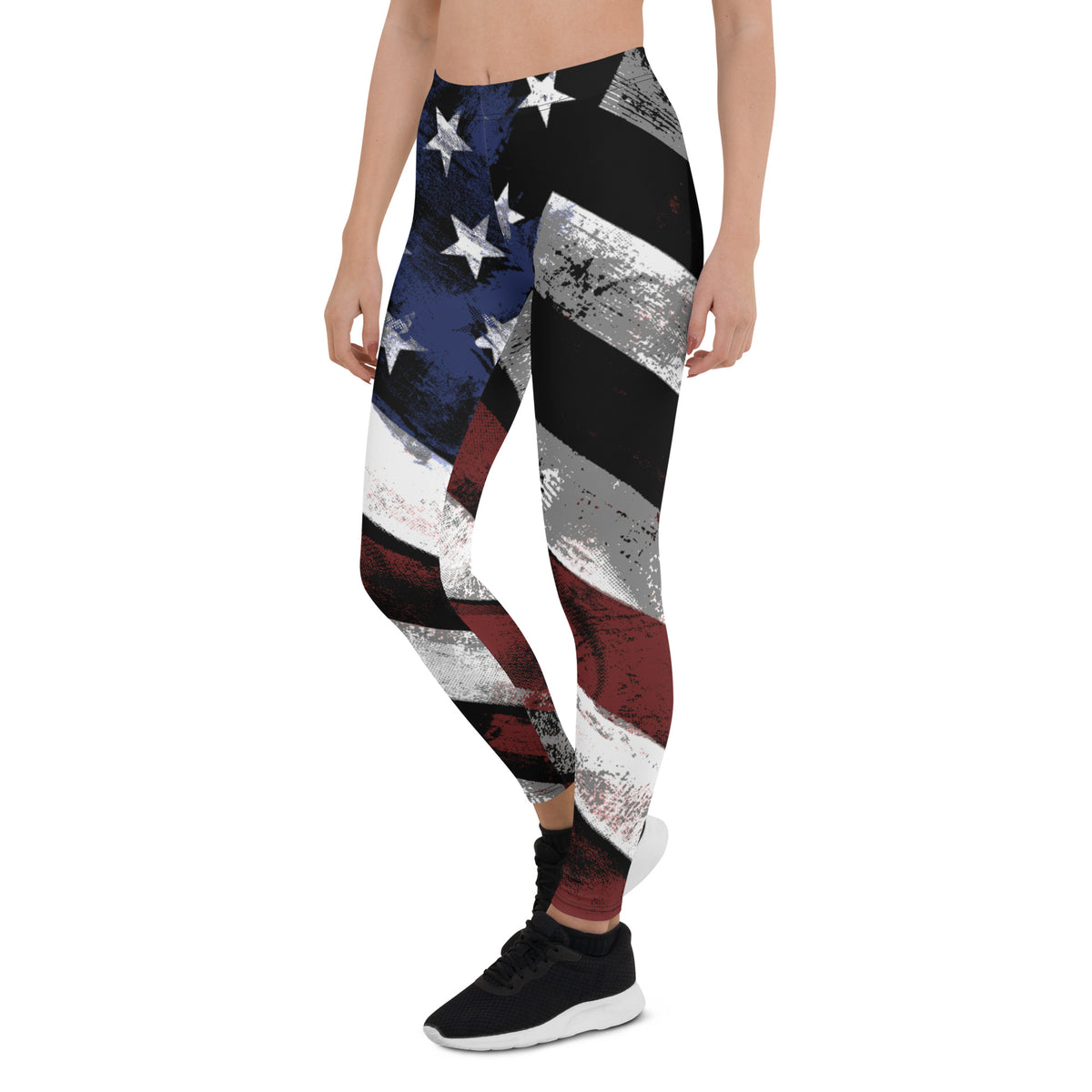 American Flag Leggings