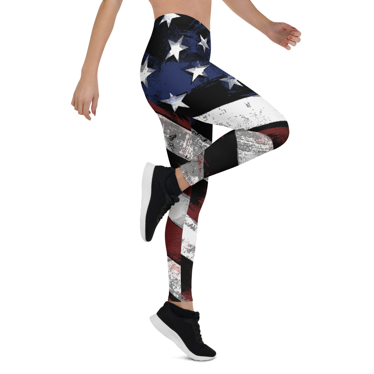 American Flag Leggings