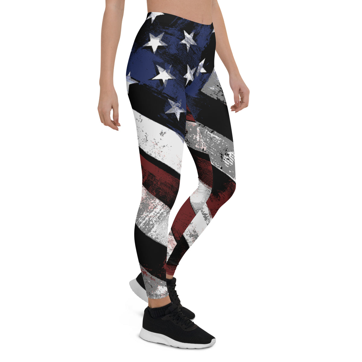 American Flag Leggings