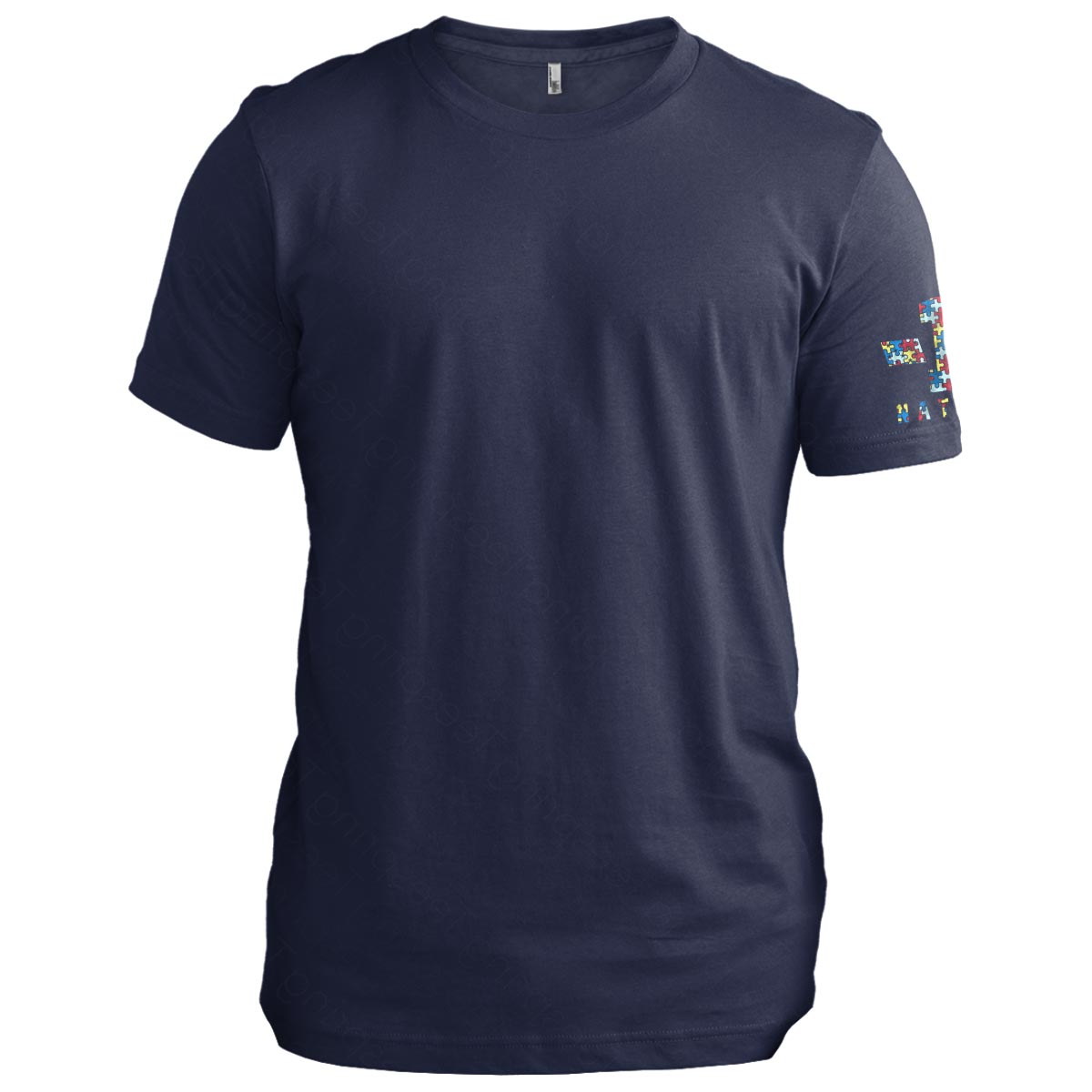 Autism Awareness American Flag