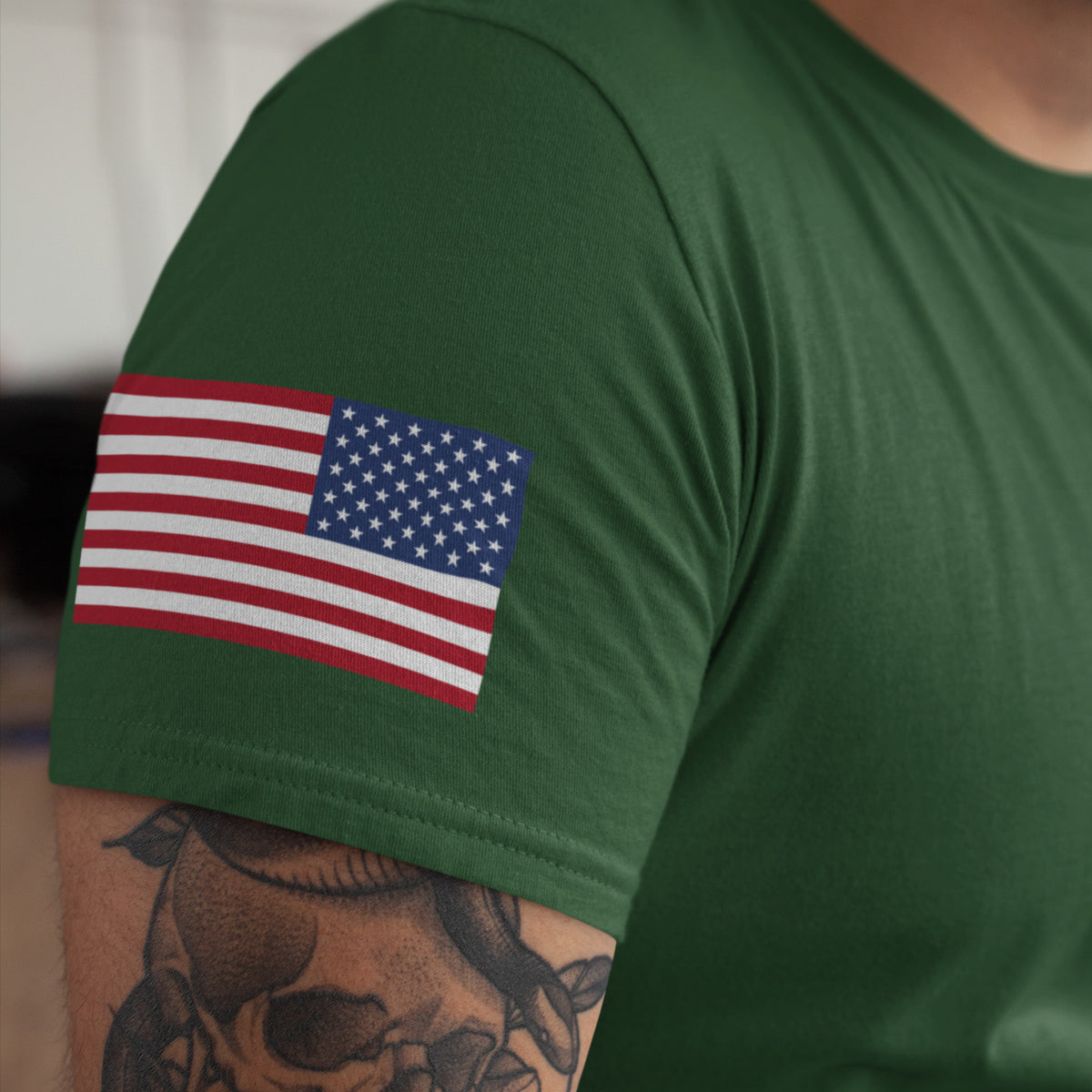 Ireland Flag American Flag Basic