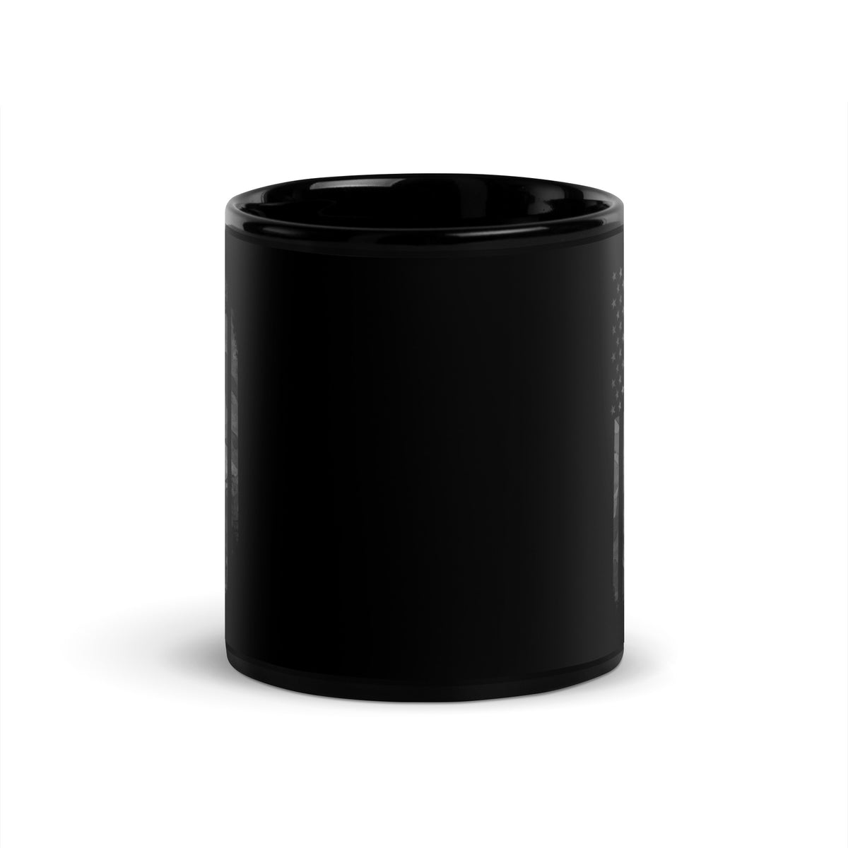 Black Camo American Flag Mug