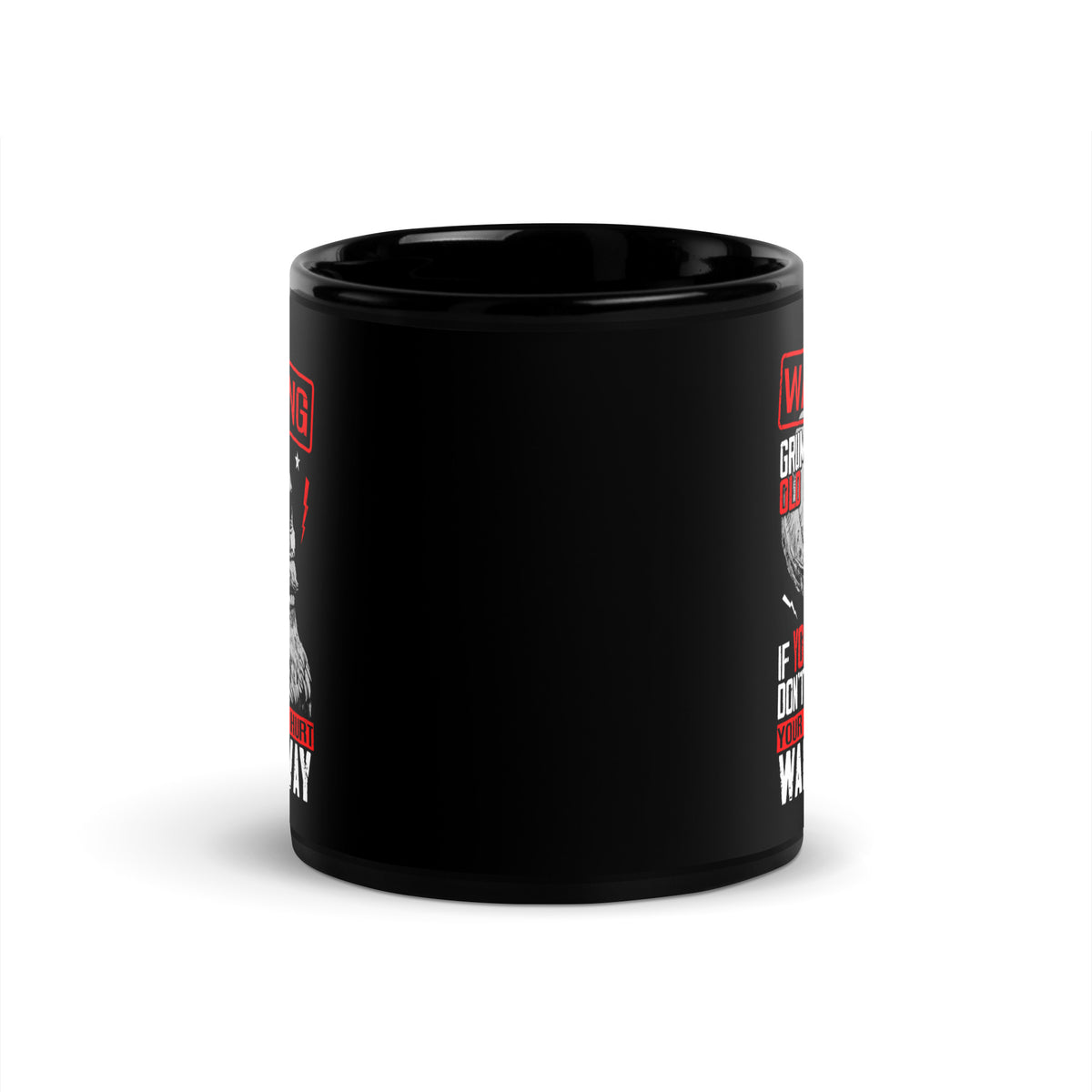 Warning: Grumpy Old Man Mug
