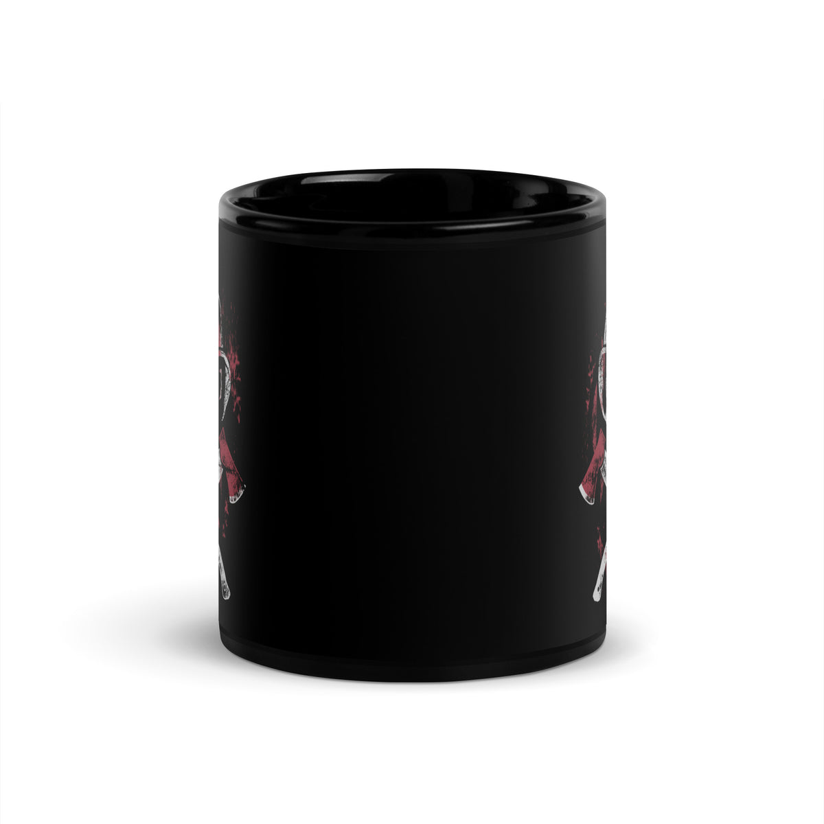 Firefighter Skull Mug