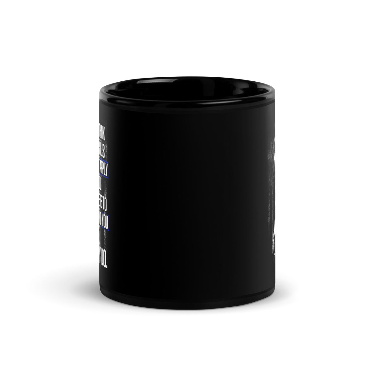 Thin Blue Line: Rules Mug