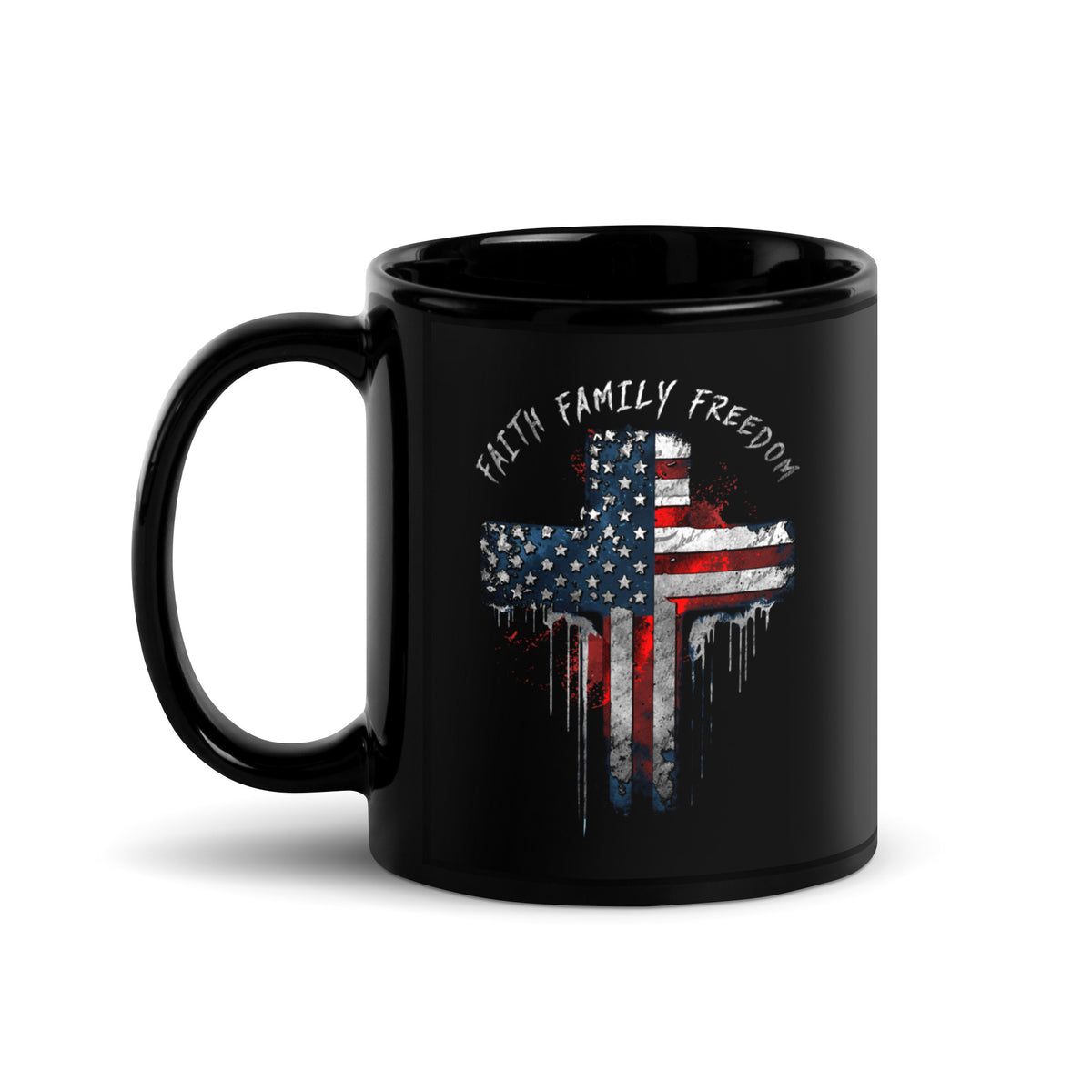 Faith Family Freedom Mug