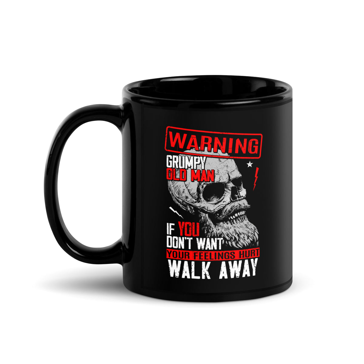Warning: Grumpy Old Man Mug