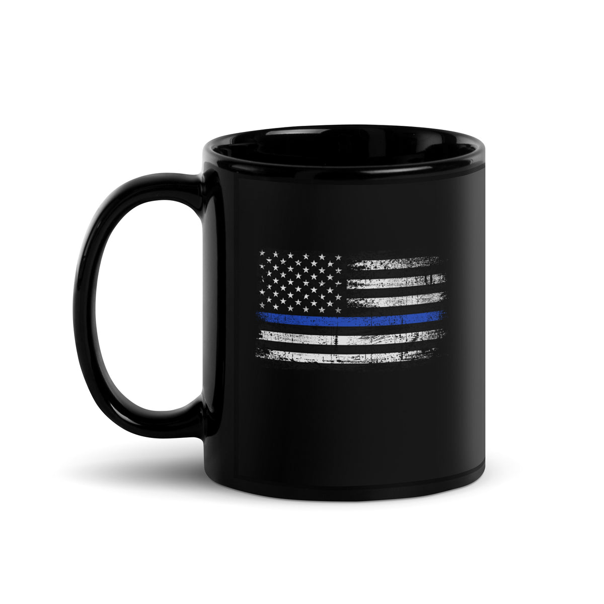 Thin Blue Line Flag Original Front Mug