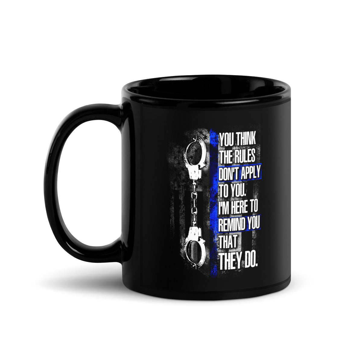 Thin Blue Line: Rules Mug