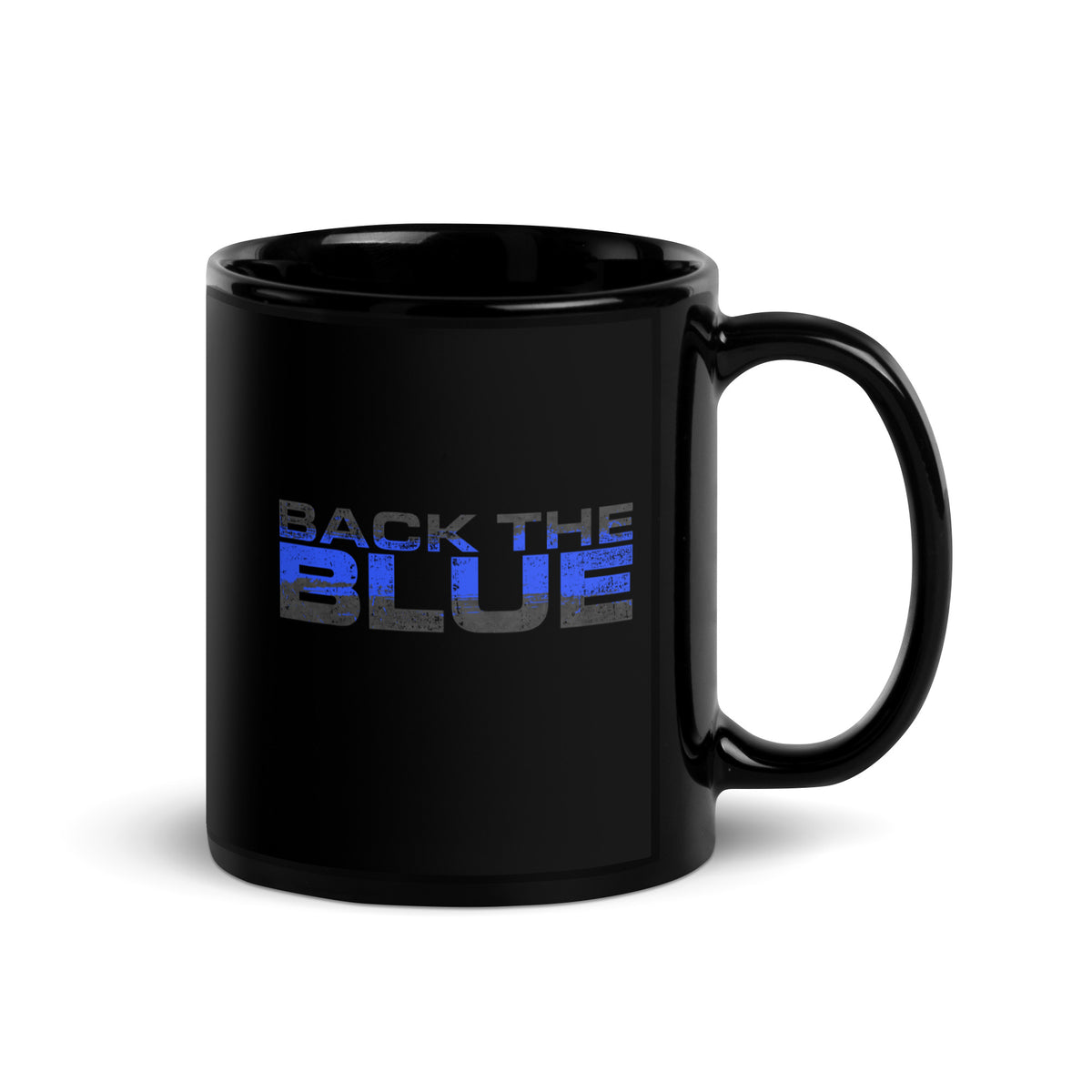 Back the Blue Onyx Mug
