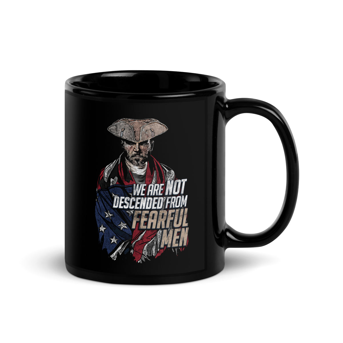 Not Descended from Fearful Men Mug