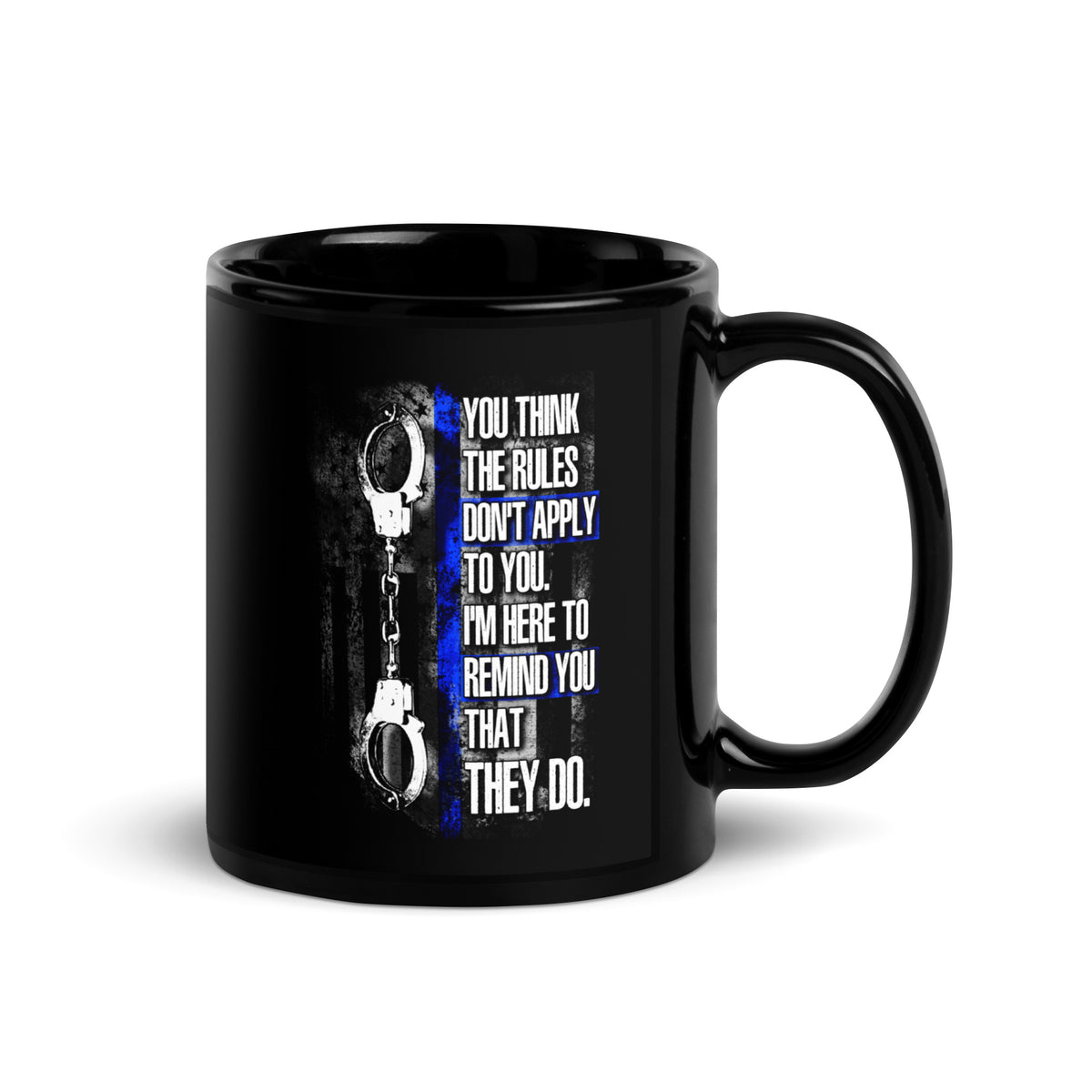 Thin Blue Line: Rules Mug