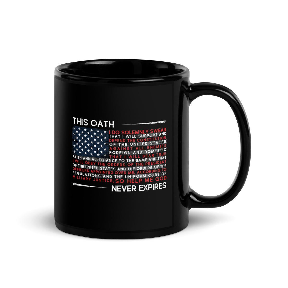 Veteran Oath Mug