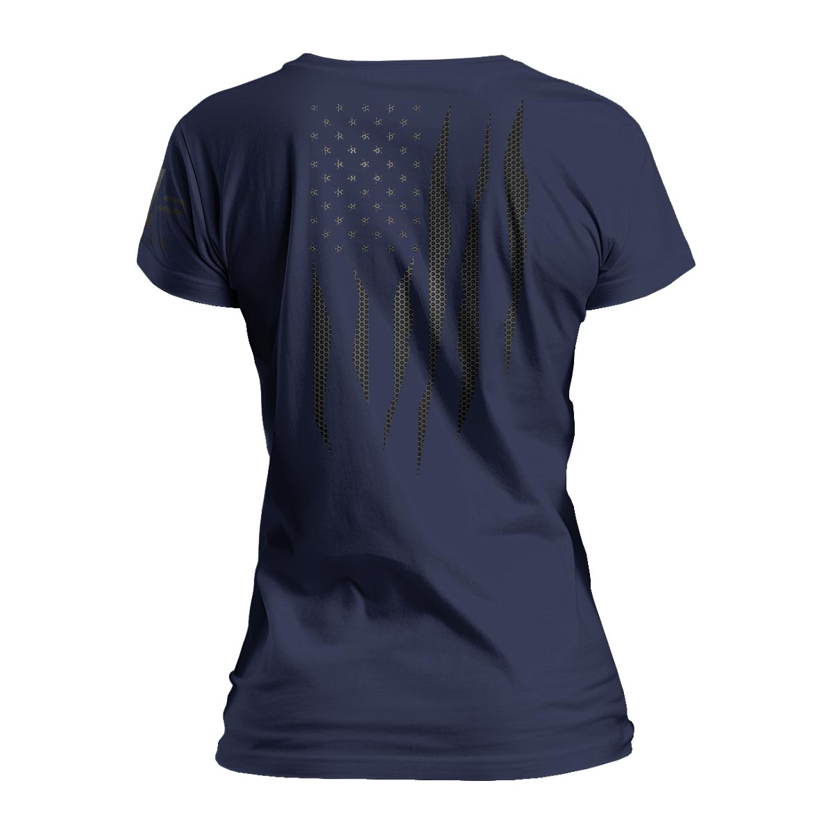 Carbon Onyx American Flag Women&#39;s Relaxed Fit