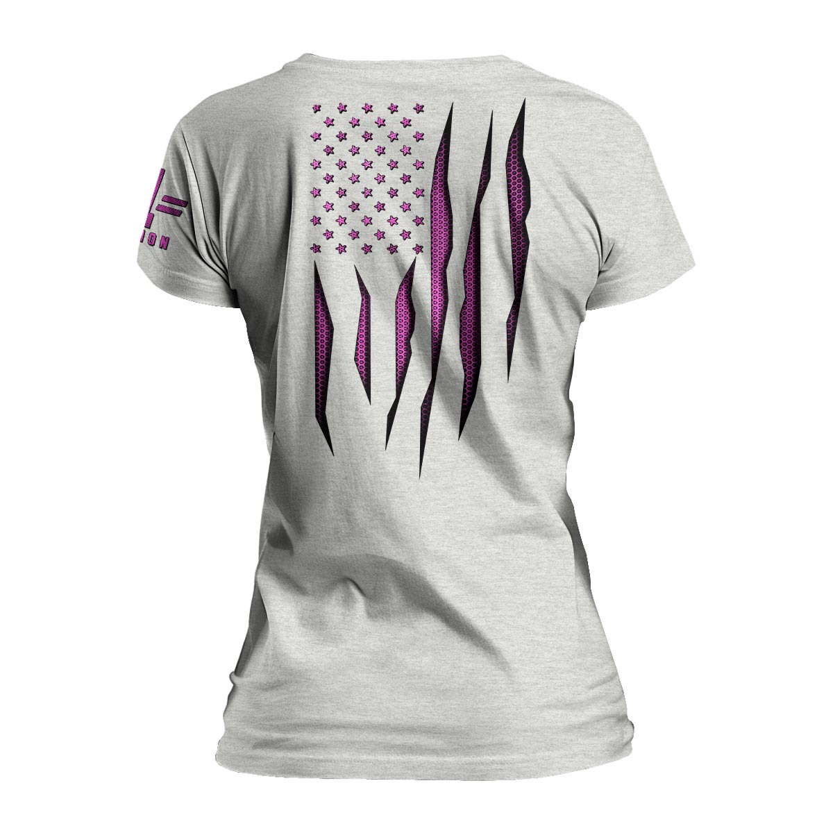 Pink Carbon Onyx Flag Women&#39;s Relaxed Fit