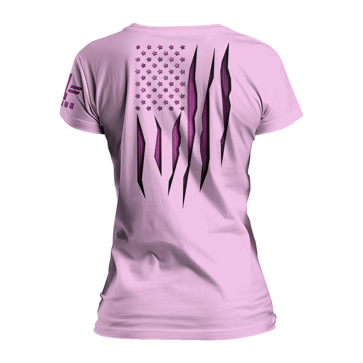 Pink Carbon Onyx Flag Women&#39;s Relaxed Fit