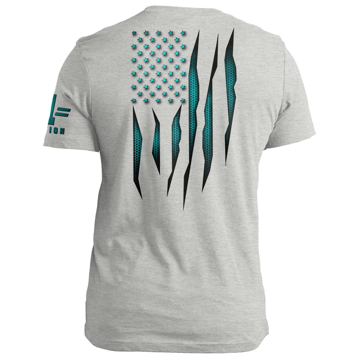 Aqua Carbon Onyx American Flag