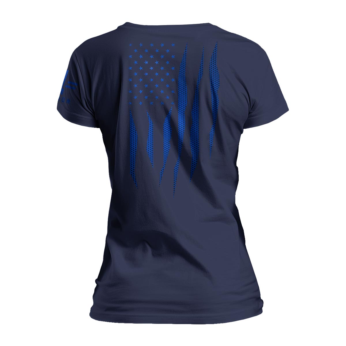 Blue Carbon Onyx Flag Women&#39;s Relaxed Fit
