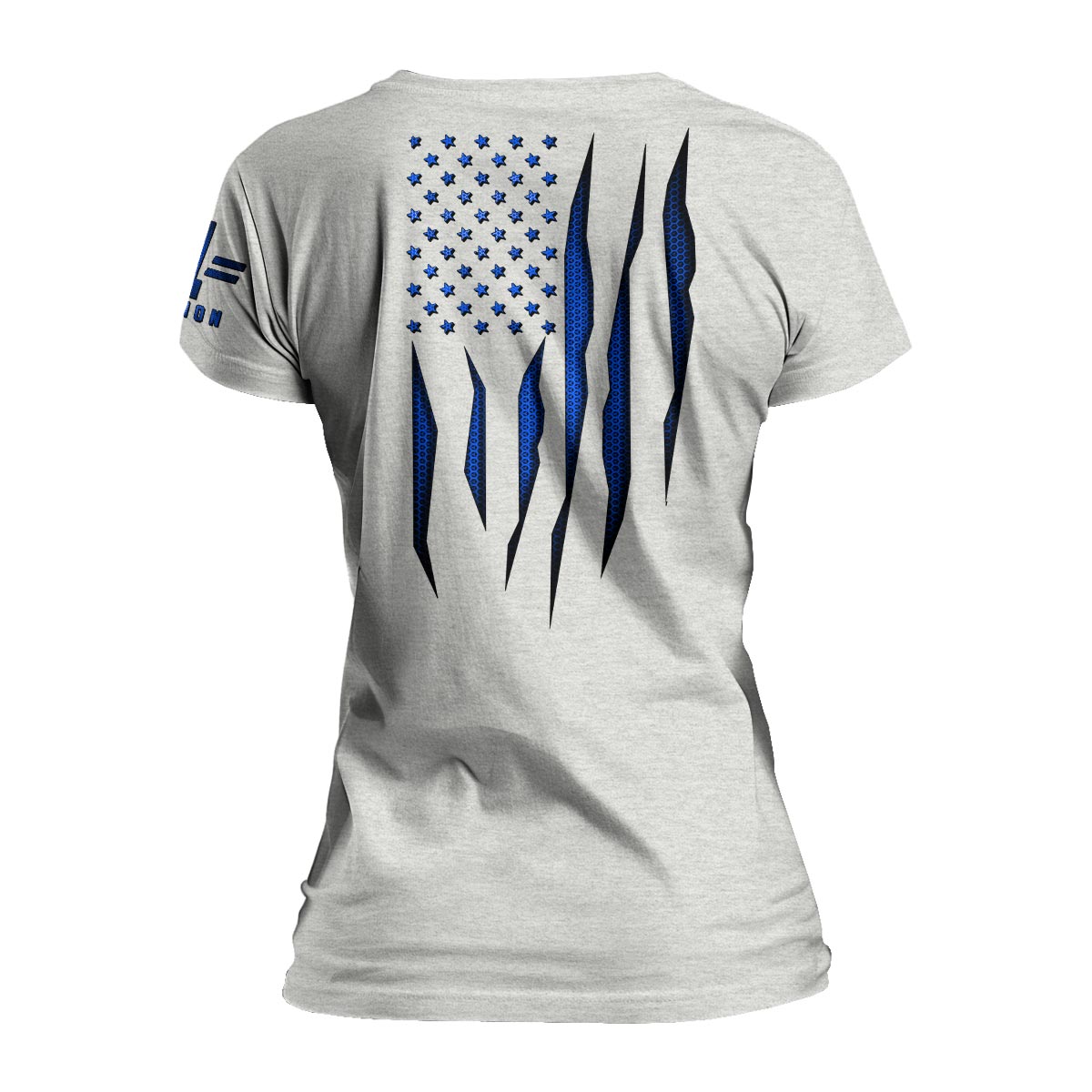 Blue Carbon Onyx Flag Women&#39;s Relaxed Fit