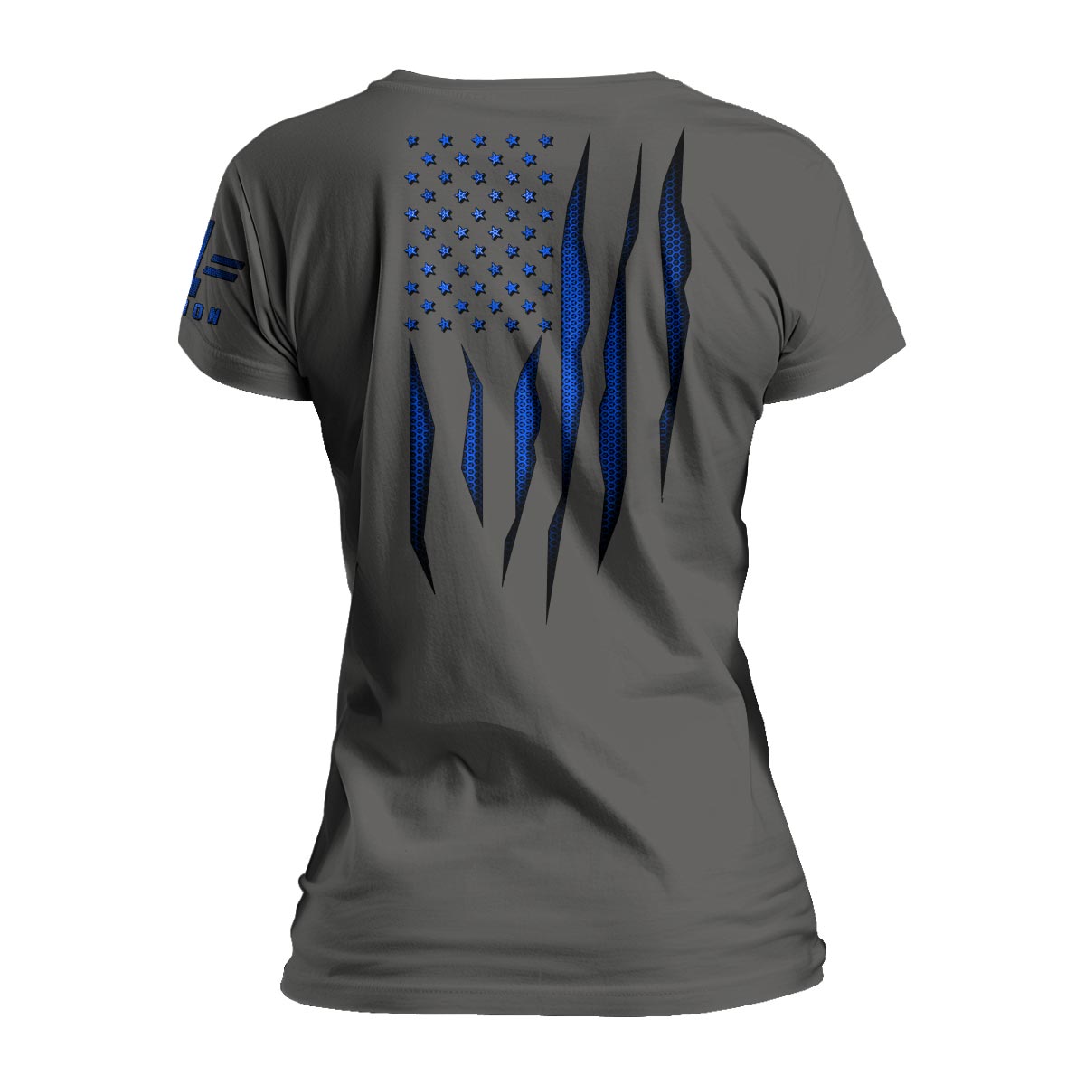Blue Carbon Onyx Flag Women&#39;s Relaxed Fit