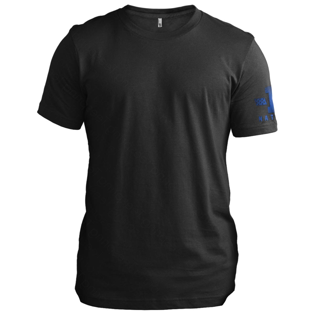 Christian Cross Blue Carbon Onyx