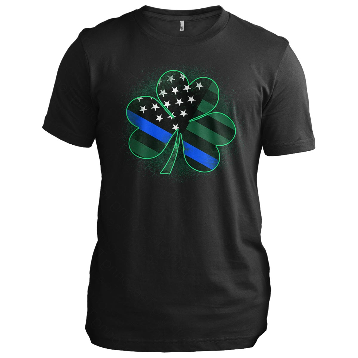 Police St. Patrick&#39;s Day Clover
