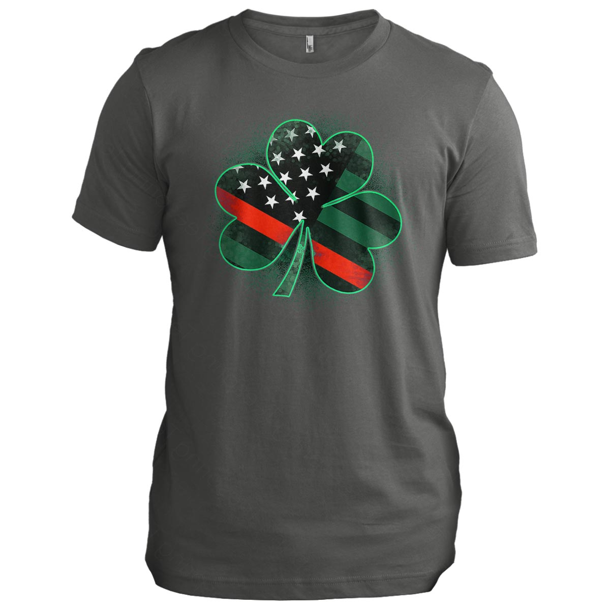 Firefighter St. Patrick&#39;s Day Clover