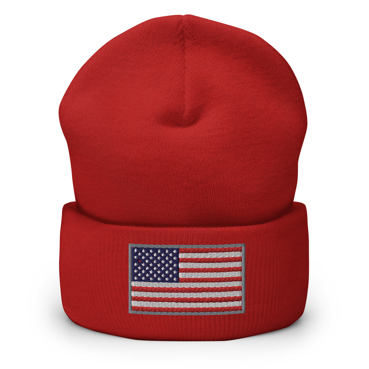 American Flag RWB Beanie