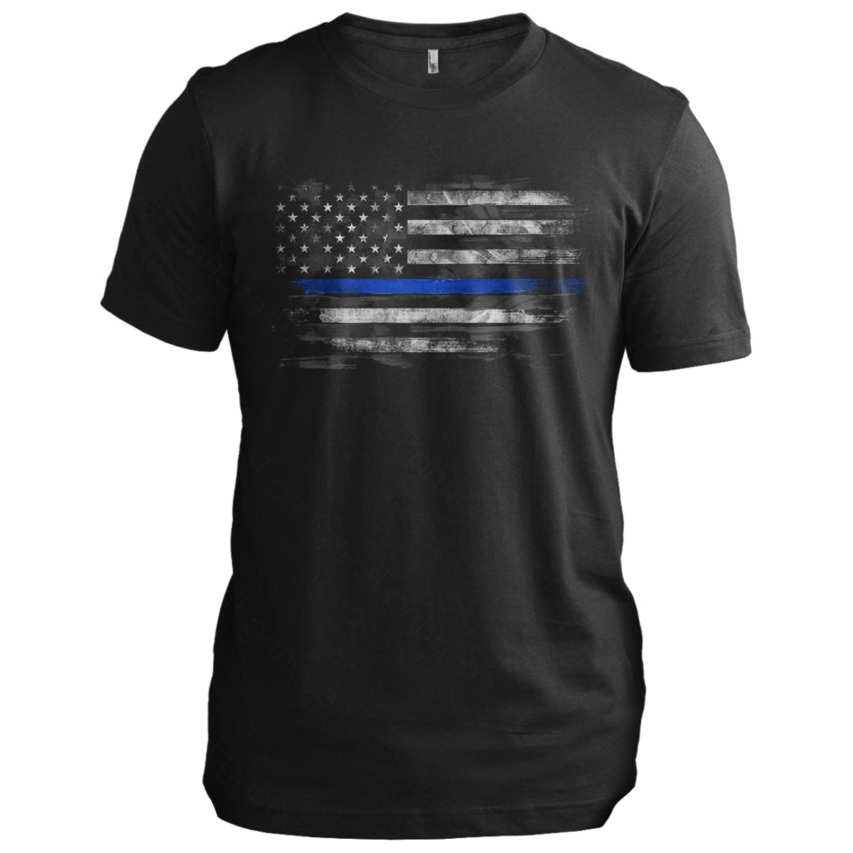 Thin Blue Line Flag 2.0 Front