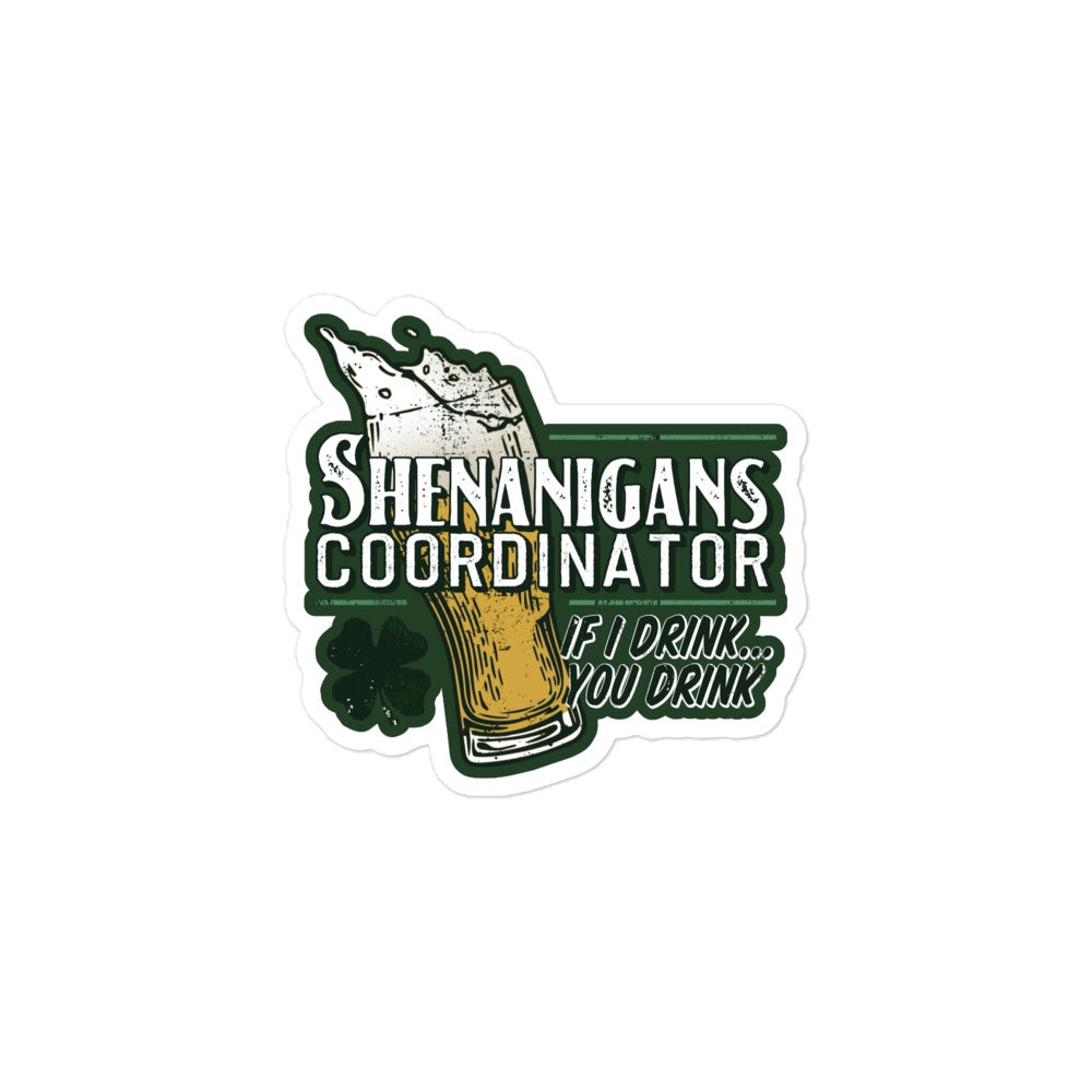Shenanigans Coordinator Decal