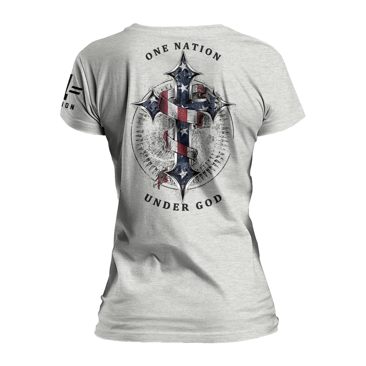 One Nation Under God: Light Women&#39;s Relaxed Fit