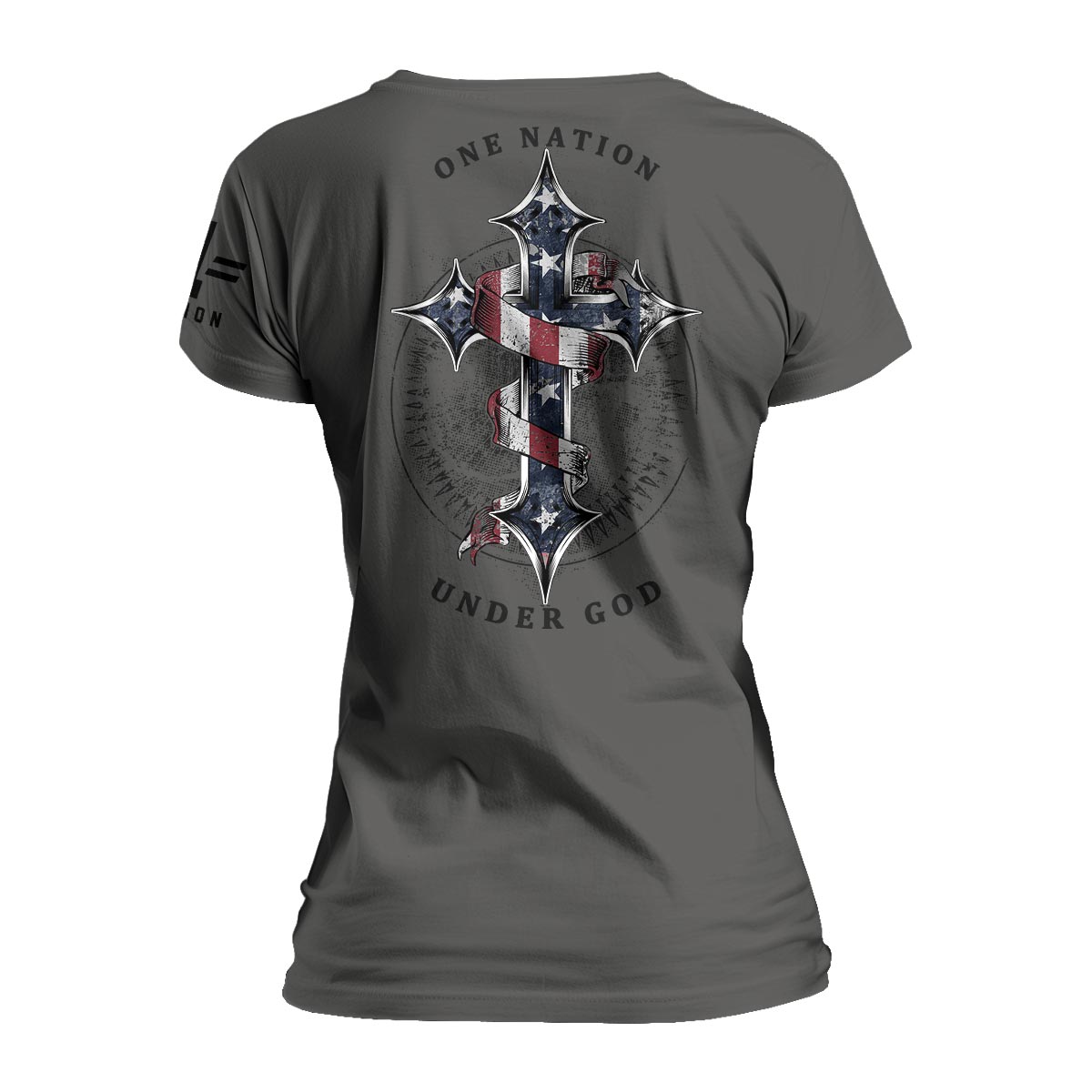 One Nation Under God: Light Women&#39;s Relaxed Fit