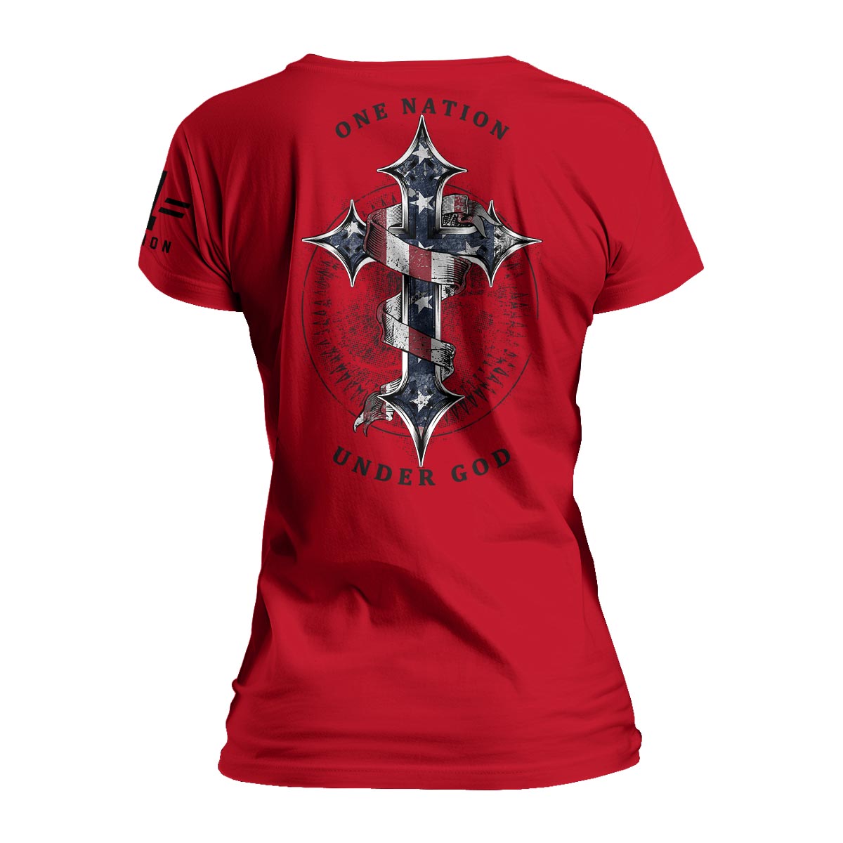 One Nation Under God: Light Women&#39;s Relaxed Fit