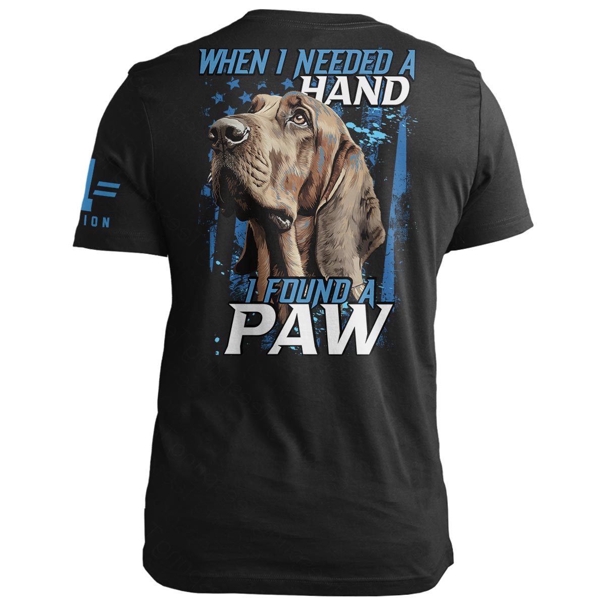Found a Paw: Bloodhound