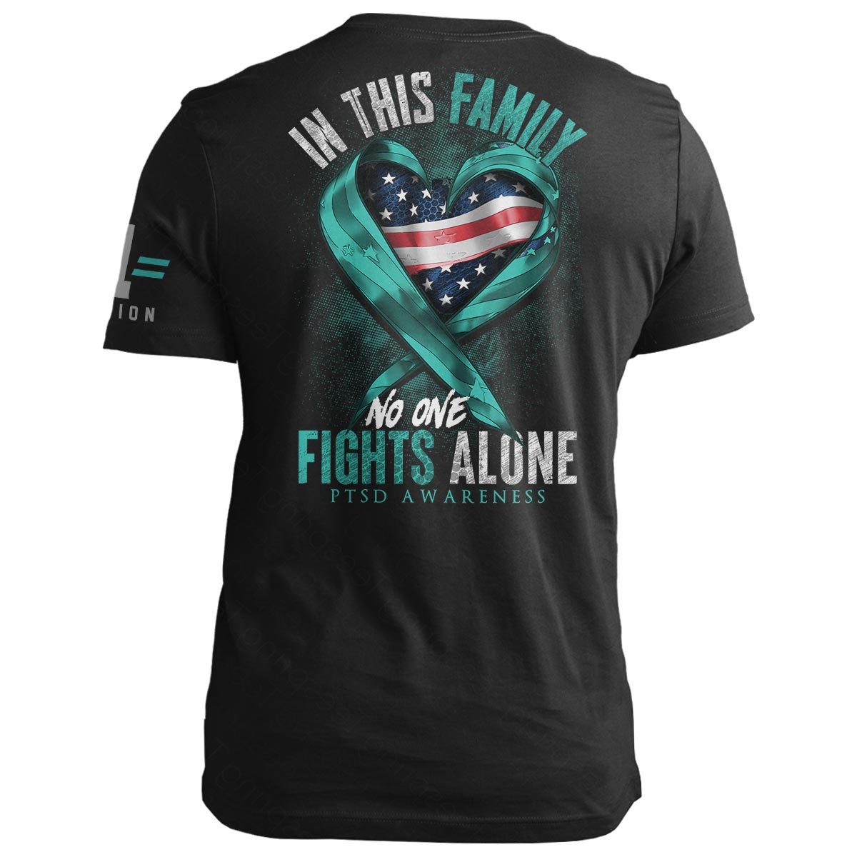 PTSD Awareness: Ribbon Heart